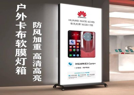 峨山户外防水灯箱的应用特点及适用范围。