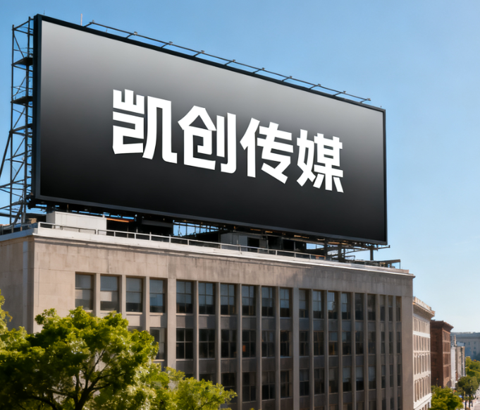 峨山户外广告牌的设计与制作